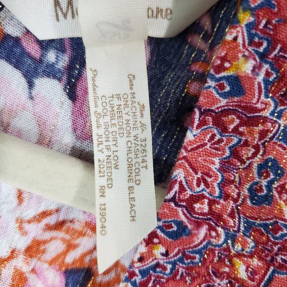 Matilda Jane Womens Kimono Top Olivia Floral Print Size Extra Small/Small - Picture 4 of 7